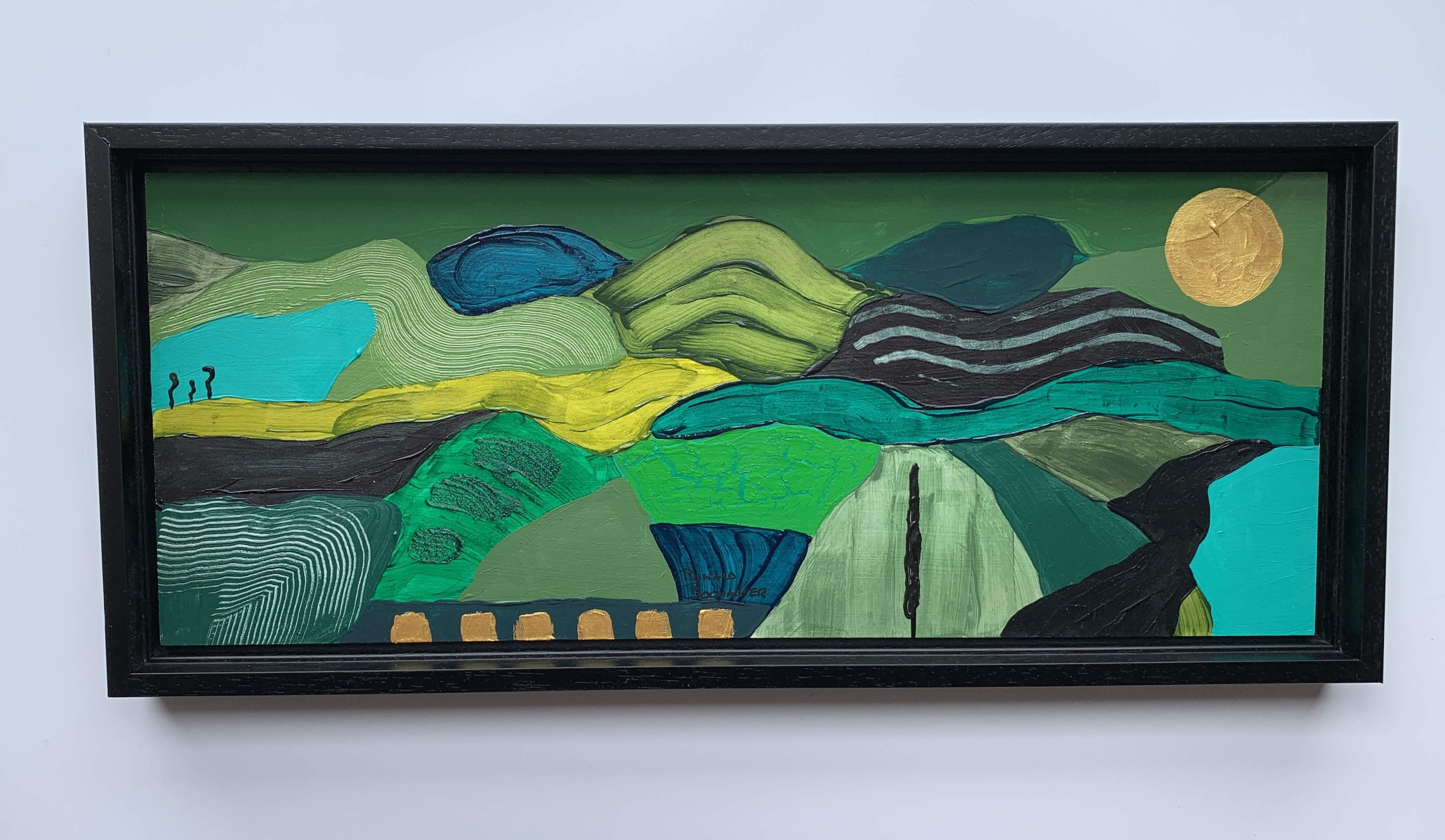Ronald Boonacker - Italiaans Landschap (Certificaat van echtheid) kopen? Bied vanaf 140!