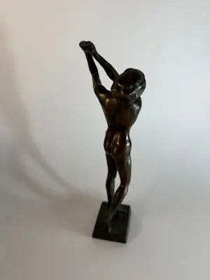 Kees Verkade - Bronzen sculptuur:vrouwelijk naakt kopen? Bied vanaf 1699!