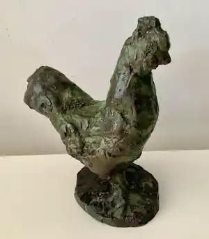 Siem Wardenaar - Trotse kip verkocht voor € 90!