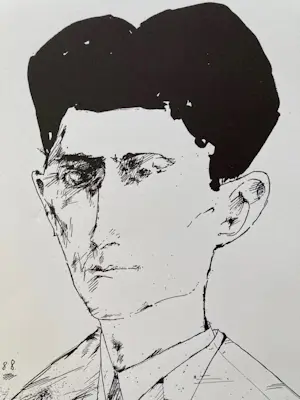 Horst Janssen - Franz Kafka - Signierte Orig. Zinkographie von 1967 kopen? Bied vanaf 79!