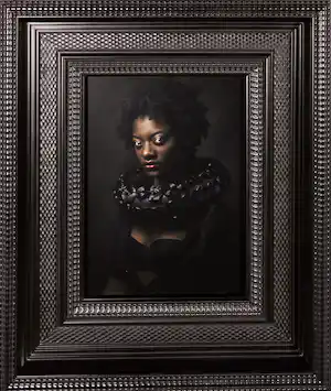 Jenny Boot - C-Print op dibond, Cherella - Ingelijst verkocht voor € 180!