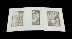 Nico Vrielink - Lot van drie litho's kopen? Bied vanaf 60!