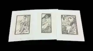 Nico Vrielink - Lot van drie litho's verkocht voor € 60!