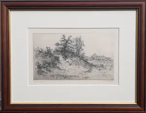 Willem Minderman - Koepel Scheveningen vanuit de duinen kopen? Bied vanaf 60!