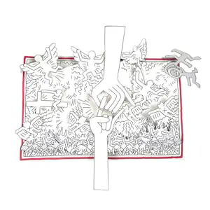Keith Haring - 3D Pop Up Book - Altarpiece Edition kopen? Bied vanaf 350!