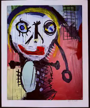 Paul Indrek Kostabi - Grade School, 2012, gesigneerd, E.A. kopen? Bied vanaf 59!