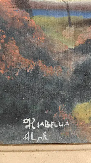 Alphonse Kiabelua - Landschap kopen? Bied vanaf 60!