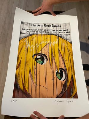 Benjamin Spark - NY Times Original Print NEW kopen? Bied vanaf 200!