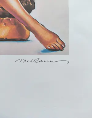 Mel Ramos - Hamburger Girl, genummerde offset litho kopen? Bied vanaf 75!
