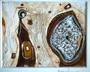Antonio Poioumen - abstract werk verkocht voor € 69!