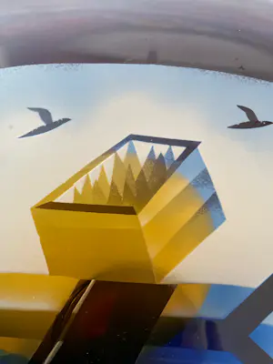 Bertil Vallien - Unique glasobject. kopen? Bied vanaf 890!