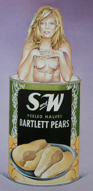 Mel Ramos - offset: Bartlett Pears (laatste exemplaar!) kopen? Bied vanaf 50!