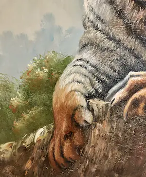 Niet of onleesbaar gesigneerd - siberian tiger kopen? Bied vanaf 1!