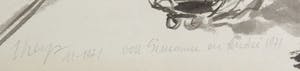 Yvan Theys - Inkttekening, Studie voor het schilderij ''De Geboorte'' kopen? Bied vanaf 1!
