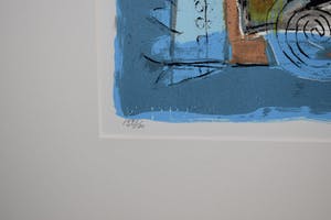 Cor de Jong - Zeefdruk op papier - Zonder titel - Ingelijst kopen? Bied vanaf 1!