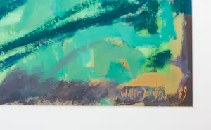Willem Janssen - Acryl op papier, Badende vrouwen - Ingelijst (Groot) kopen? Bied vanaf 70!