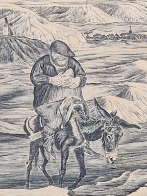 Kuno Brinks - Don Quichot met Sancho Panza kopen? Bied vanaf 150!