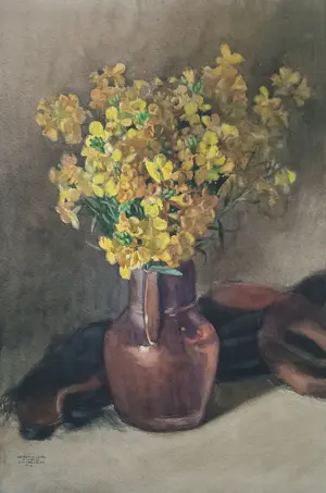 Arthur Théo Dirkx - Stilleven met bloemen kopen? Bied vanaf 100!