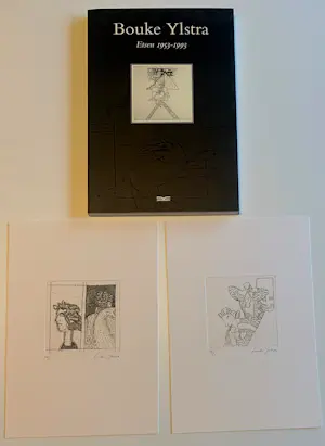 Bouke Ylstra - 2 etsen + boek- 1992 kopen? Bied vanaf 70!