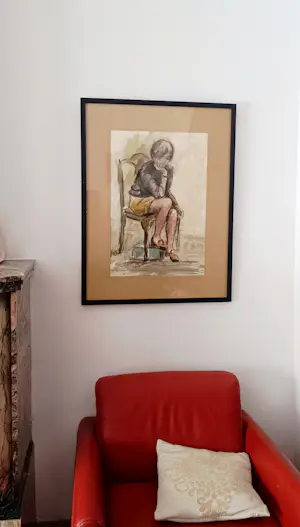 Hugo Van Peer - Mijmerende vrouw kopen? Bied vanaf 50!