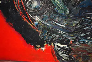 Karel Appel - Twee vogels - antiquarische druk uit de jaren 50 - mooi ingelijst kopen? Bied vanaf 150!