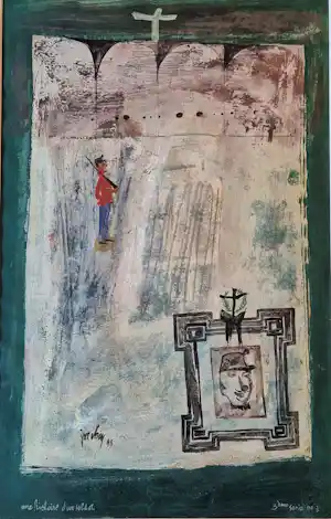 Jan van Heel - "Une histoire d'un soldat" verkocht voor € 425!