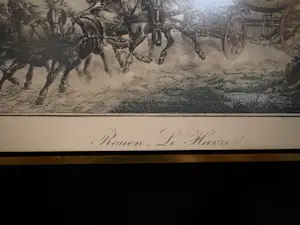 Victor Adam - Triptiek van 3 x 19e-eeuwse Handgekleurde Lithografieën (Paardenkoetsen) kopen? Bied vanaf 240!