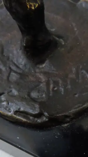 Corry Ammerlaan - Corry Ammerlaan bronzen sculptuur danseres met waaiers kopen? Bied vanaf 1!