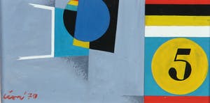 Leon Savelsberg - Gouache op papier, No. 5 kopen? Bied vanaf 1!