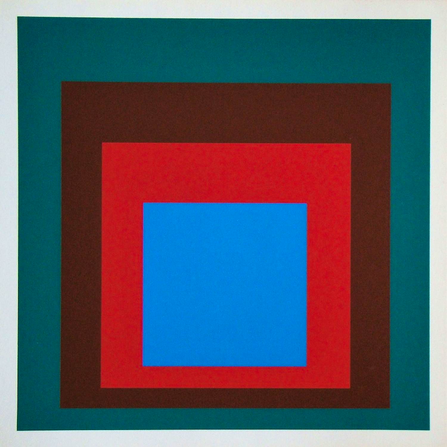 Josef Albers シルクスクリーン版画 Josef Albers for the 1972 NYFF (signed and numbered