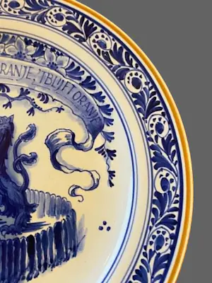 Porceleyne Fles - herdenkingsbord geboorte prinses Beatrix kopen? Bied vanaf 55!