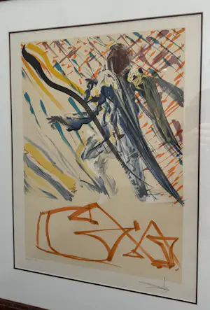 Salvador Dali - Litho Les Vitraux: LA PAROLA DIVINA kopen? Bied vanaf 650!