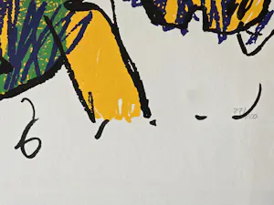 Herman Brood - Man met Paard - Handgesigneerd - 27/200 kopen? Bied vanaf 430!