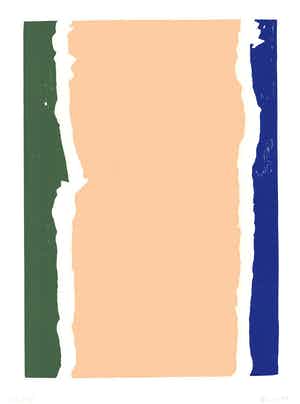 Gunther Forg - zonder titel - Grote houtsnede - 1997 -oplage 98 verkocht voor € 500!