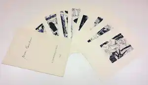 Jeroen Hermkens - Linogravures, Map met 8 linogravures Paris kopen? Bied vanaf 90!