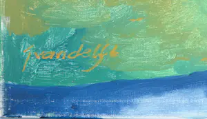Jan van Delft - Acryl op doek, Bali I (zeer groot) kopen? Bied vanaf 200!