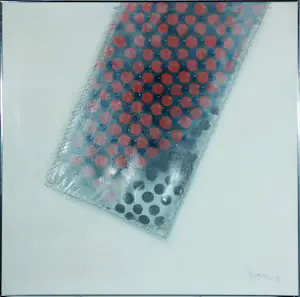 Paul Bakker - Gemengde techniek op doek, Abstract 3D - Ingelijst kopen? Bied vanaf 50!