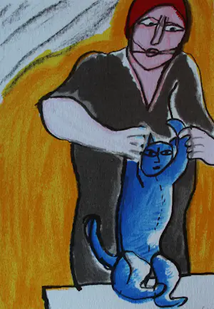 Corneille - Litho: le chat qui danse - 1996 kopen? Bied vanaf 225!