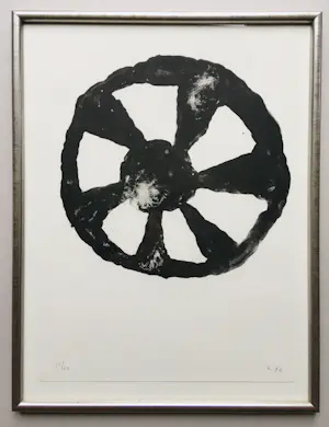 Armando - litho ‘Das Rad’ - gesigneerd- 1992 kopen? Bied vanaf 225!