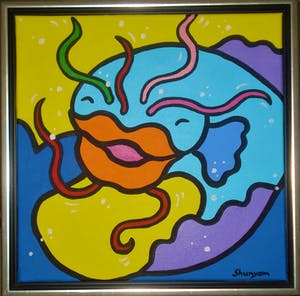 Shunyam - Am I not gorgeous (schilderij, mooi gelijst) kopen? Bied vanaf 225!