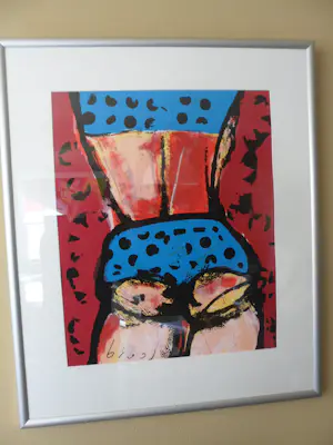 Herman Brood - Zeefdruk, titel, Bikinigirl kopen? Bied vanaf 400!