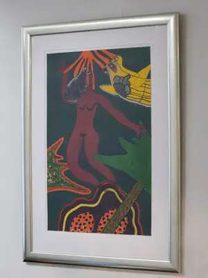 Corneille - Femme et oiseau des iles - E.A 1/10 - 1983 - Handgesigneerd kopen? Bied vanaf 355!