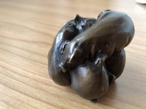 Brons (Onbekend) - Bronzen beeldje van " VARKENS " kopen? Bied vanaf 35!