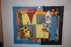 Cor de Jong - Zeefdruk op papier - Zonder titel - Ingelijst kopen? Bied vanaf 1!