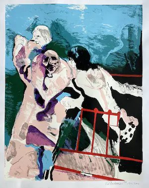 Kees van Bohemen - Prachtige gesigneerde kleurenlitho - 1974 - 121/200 kopen? Bied vanaf 1!