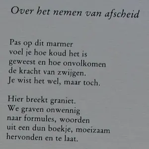 Jeroen Krabbé - Zeefdruk + gedicht: Alles bleef zoals het niet was - 1992 kopen? Bied vanaf 59!