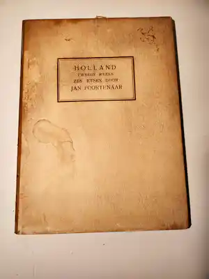 Jan Poortenaar - Holland, Tweede Reeks, Zes Etsen Ter Gelegenheid Van Het Bevrijdingsjaar 1945 verkocht voor € 45!