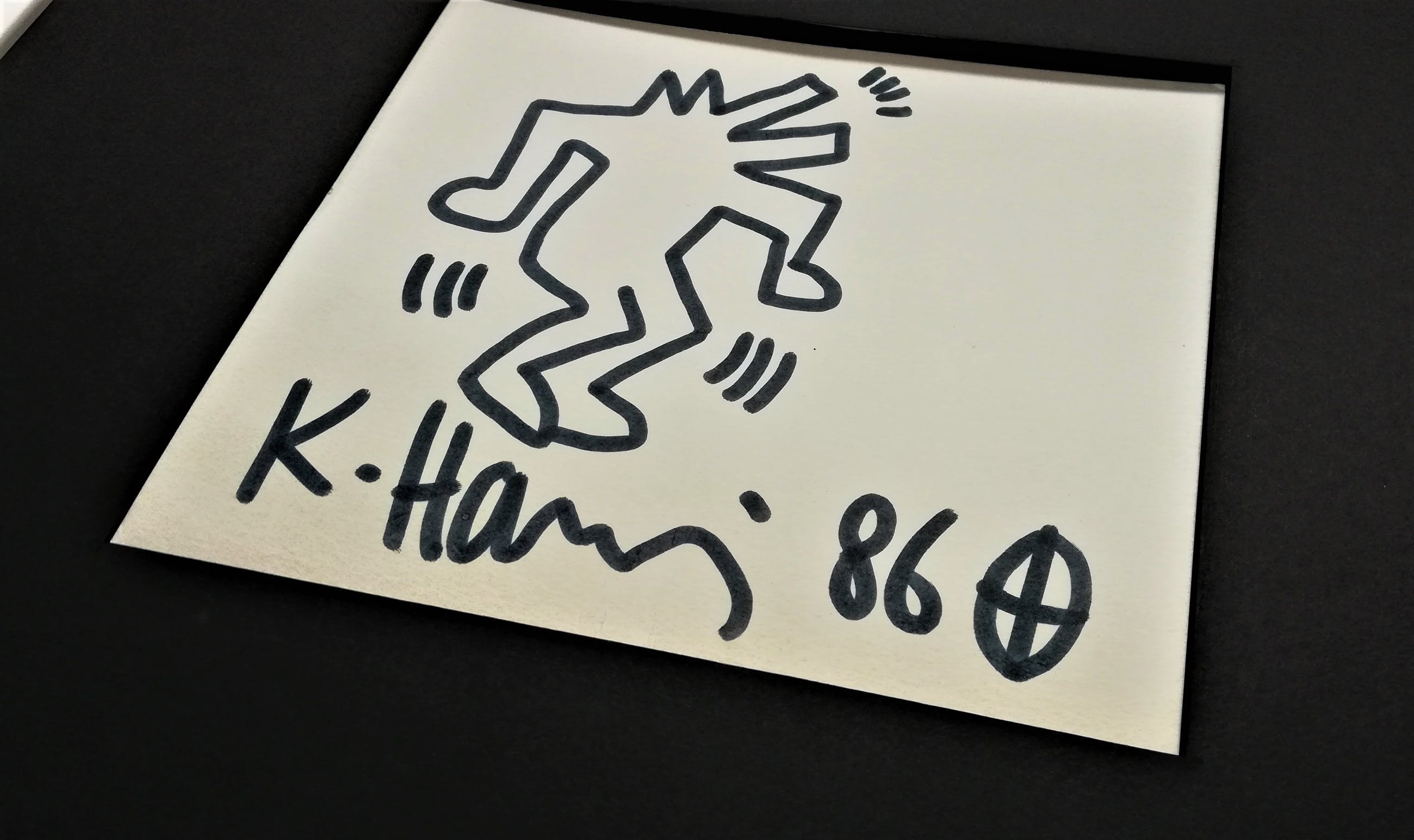 Keith Haring Engel 1986 verkocht! Bekijk de