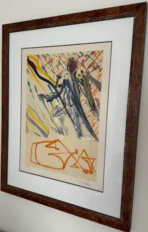 Salvador Dali - Litho Les Vitraux: LA PAROLA DIVINA kopen? Bied vanaf 650!
