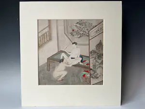 Niet of onleesbaar gesigneerd - China, watercolour, Qing dynasty (1644-1912), aquarel kopen? Bied vanaf 1!